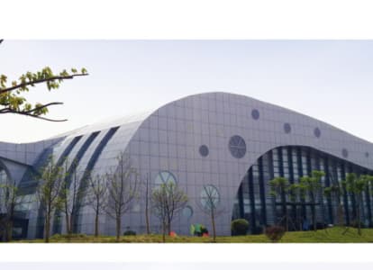 高平会议中心外景网架工程